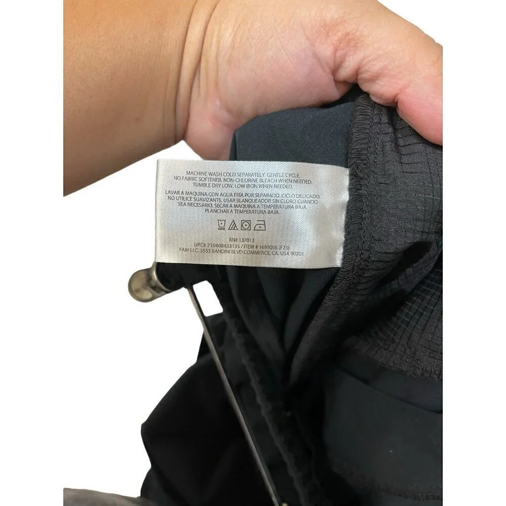 Banana Republic Mens Tech Jogger Black Polyester Chino Pants Size 34x30